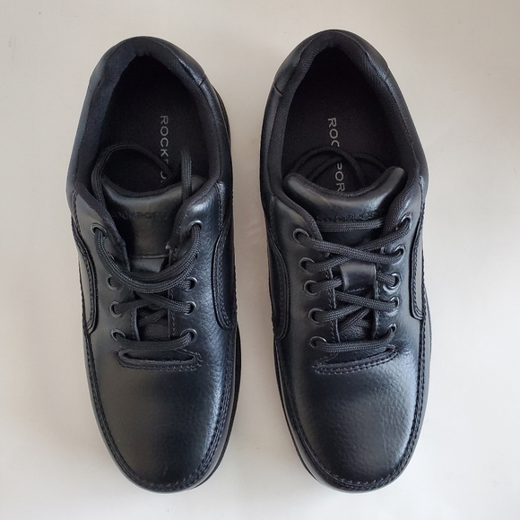 Rockport Men's Eureka Walking Shoe, Black, 6.5 - Picture 6 of 8